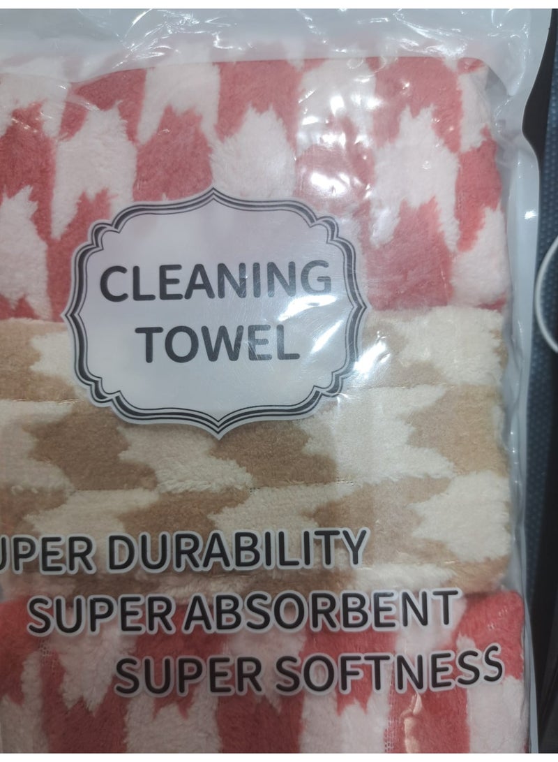 Cleaning Towel Ultra-Soft Super Absorbent  – Durable Multi-Purpose Household Cleaning kitchen - Image 1
